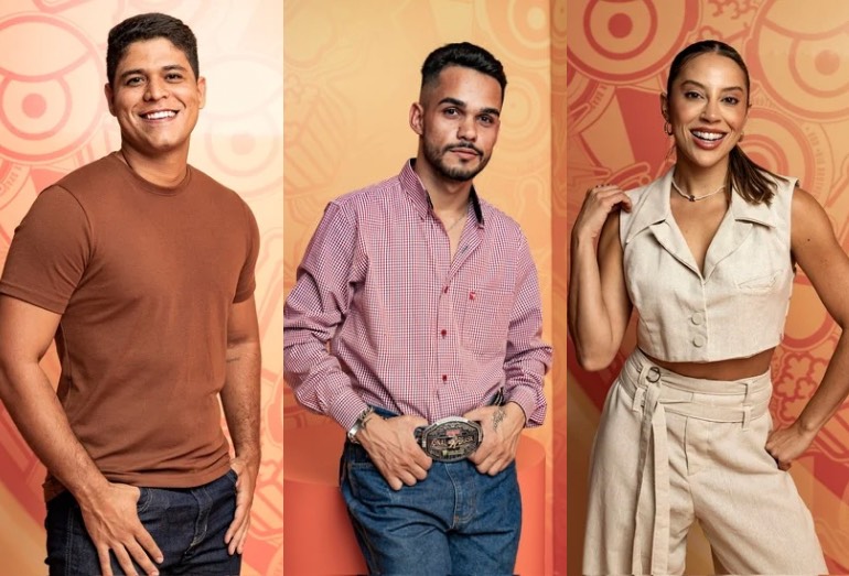 Guilherme, João Pedro e Renata são os finalistas do BBB 25