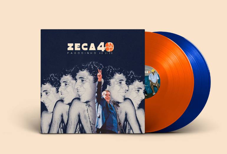 Audiovisual “Zeca Pagodinho – 40 anos” ganha versão em vinil